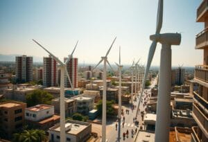 Energie éolienne adaptée au zones urbaines